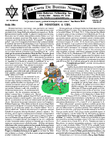 Autumn 2004  newsletter in Spanish