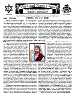 May/June 1998 newsletter in English