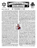 May/June 1998 newsletter in Spanish