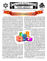 New Year 2015 newsletter in English