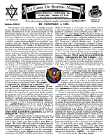 Winter 2010-11 newsletter in Spanish